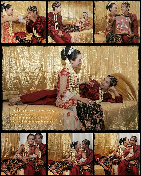 kolase pengantin